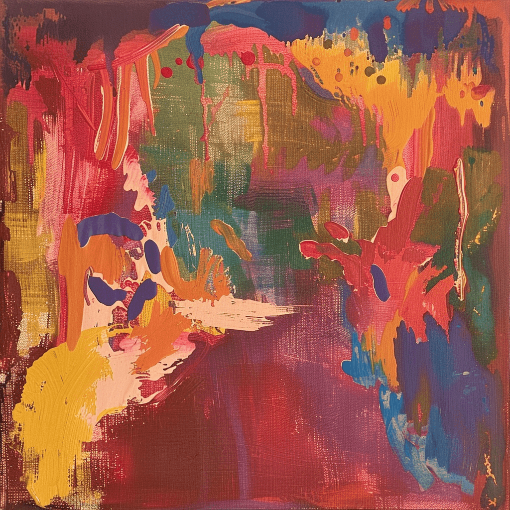 background painting representing Black Orchid