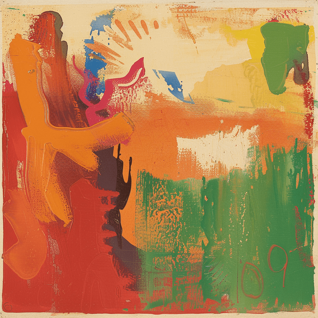 background painting representing Fougère Platine