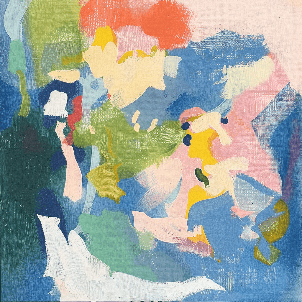 background painting representing Jonquille de Nuit