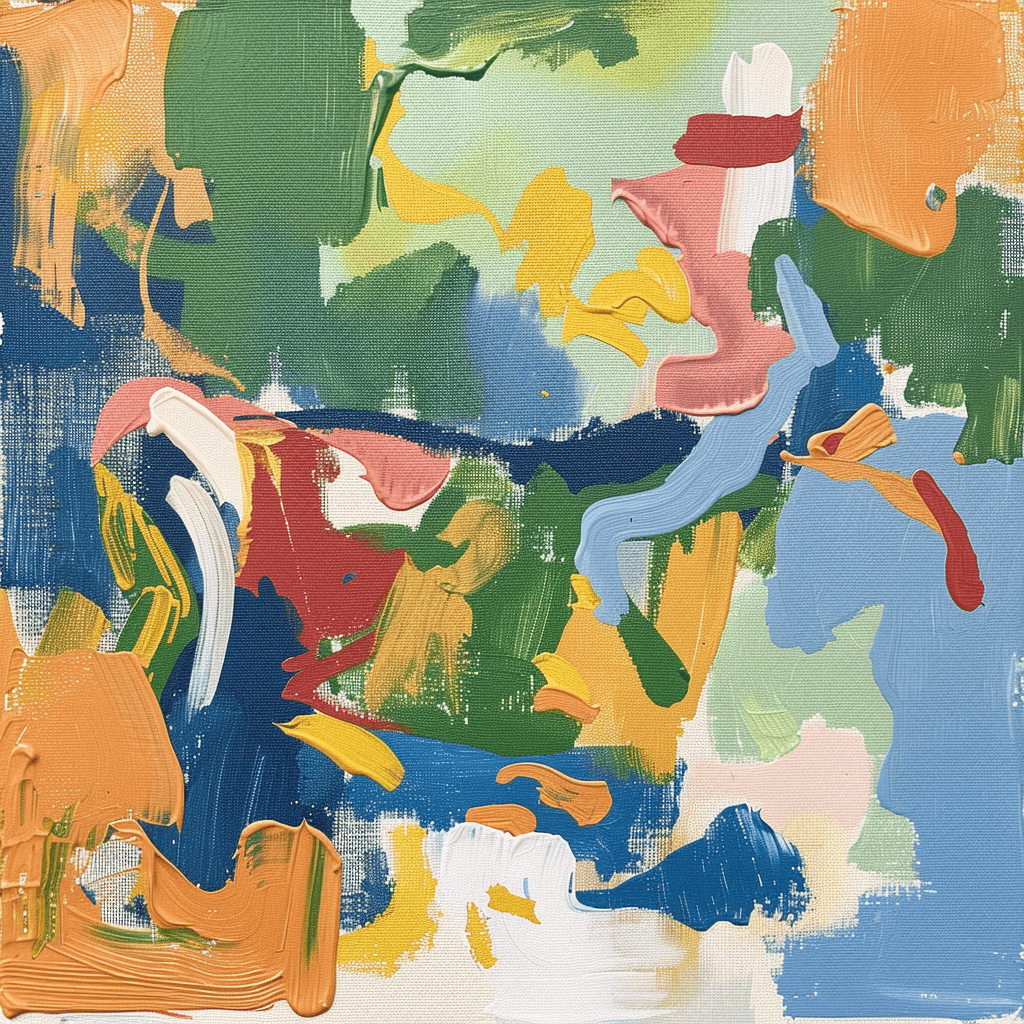 background painting representing Grey Vetiver