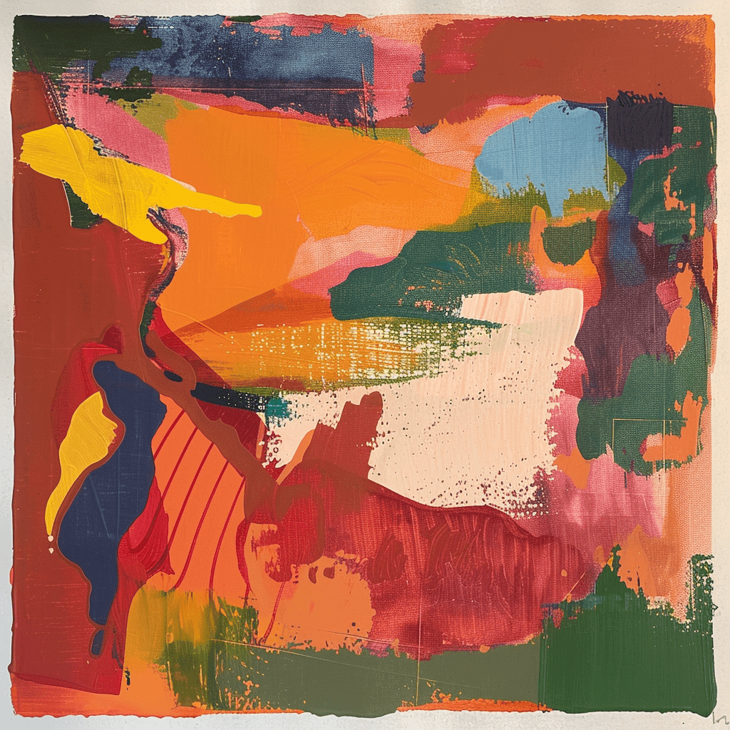 background painting representing Japon Noir