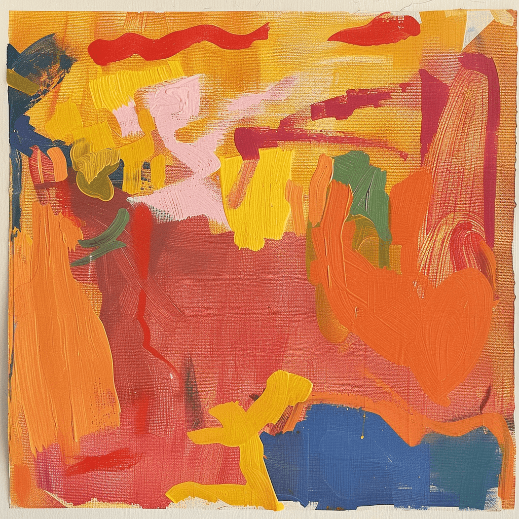 background painting representing Noir