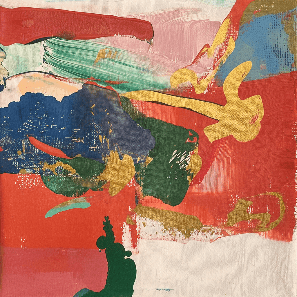 background painting representing Myrrhe Mystère