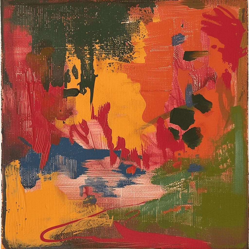 background painting representing Noir Anthracite