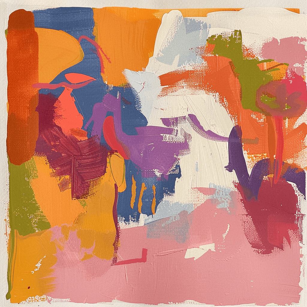 background painting representing Lavender Extrême