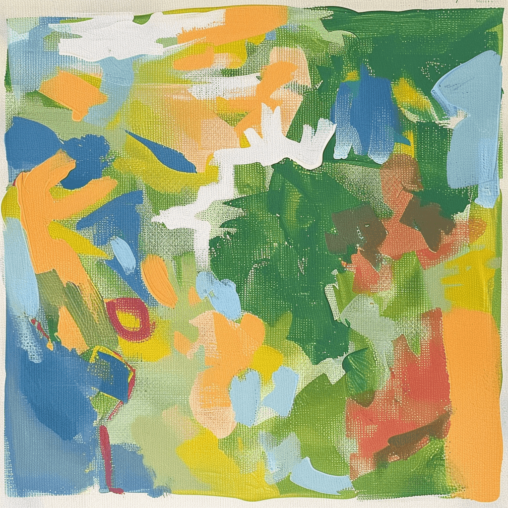 background painting representing Neroli Portofino