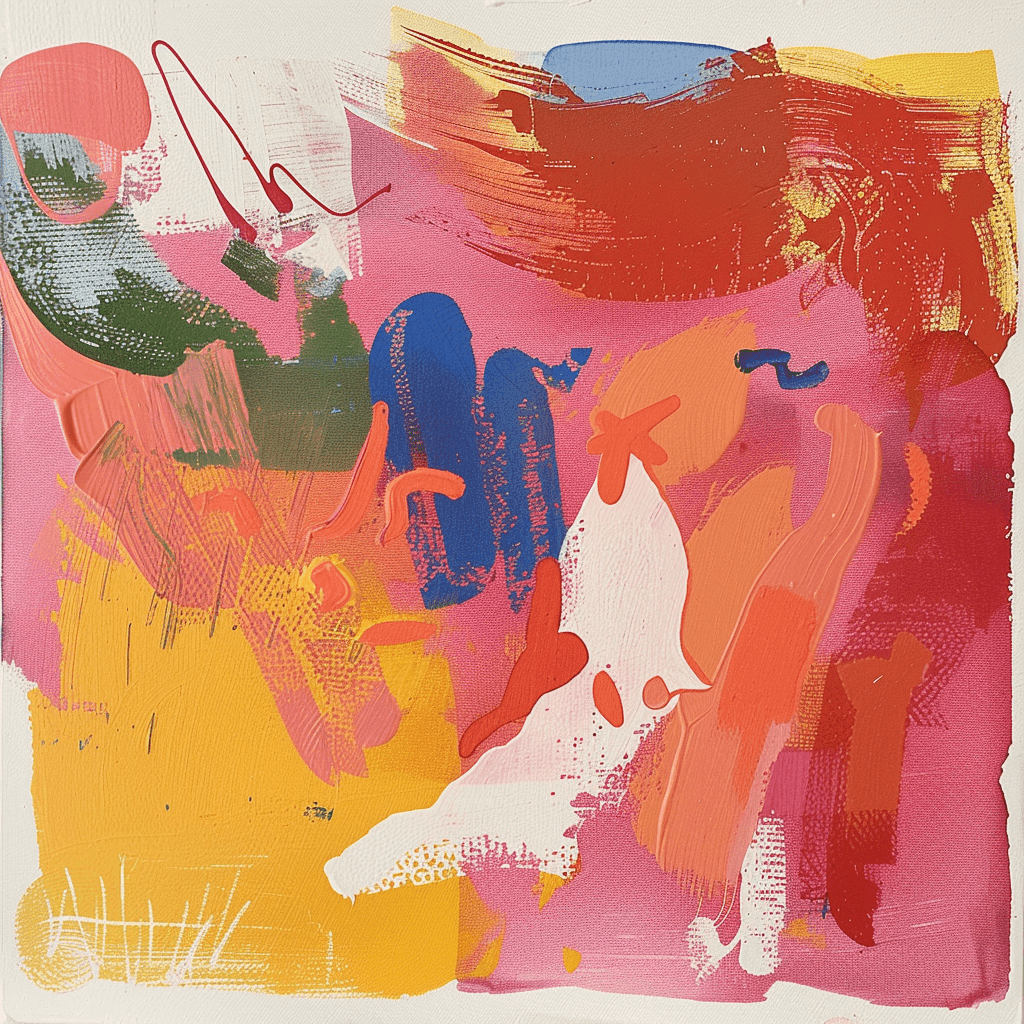 background painting representing Rose Prick