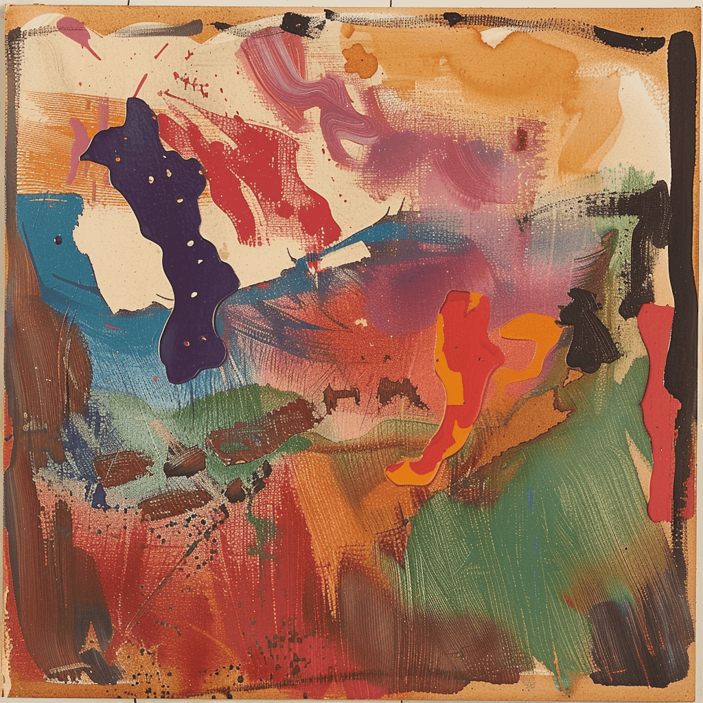 background painting representing Patchouli Absolu