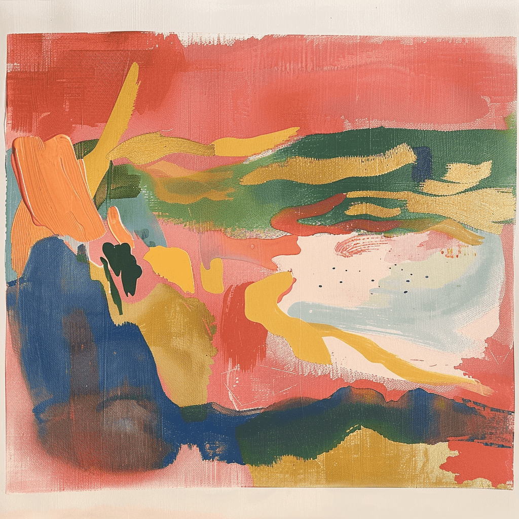 background painting representing Oud Fleur