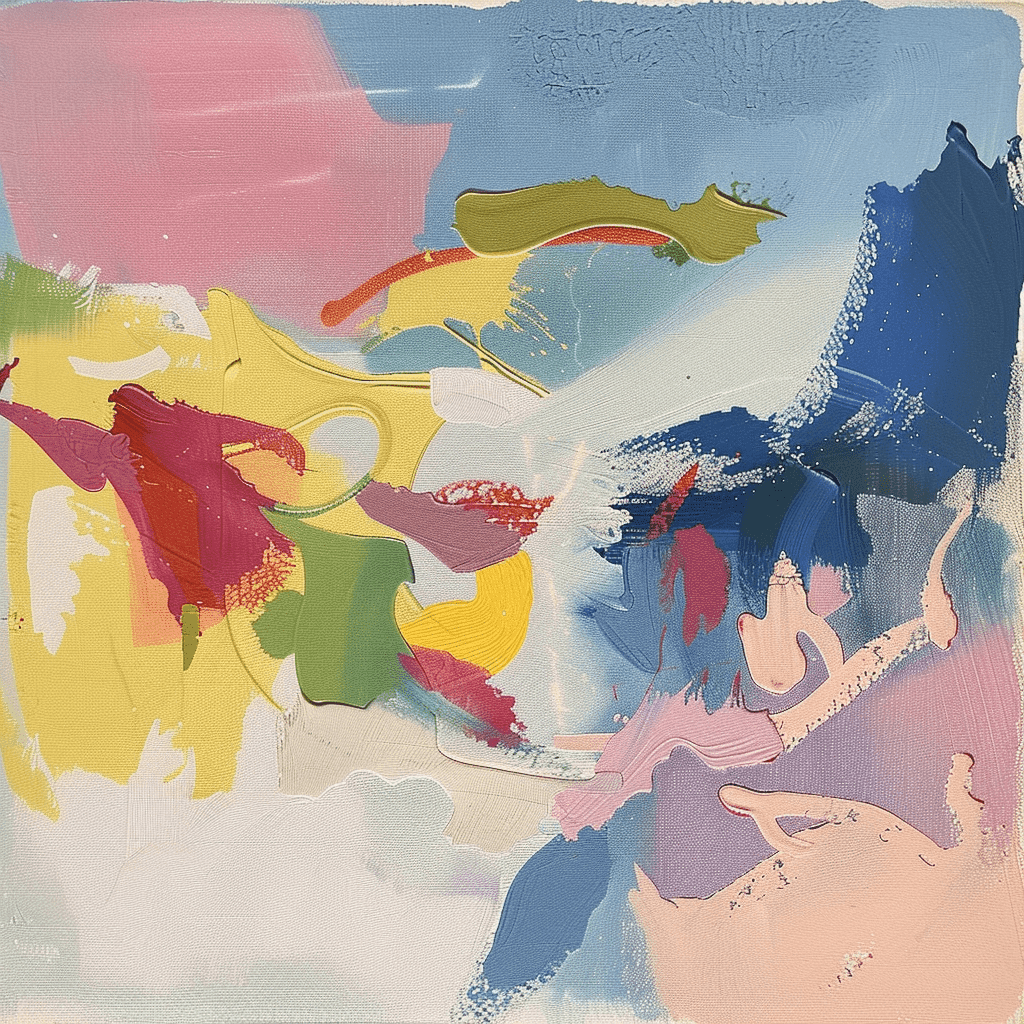 background painting representing Tubéreuse Nue