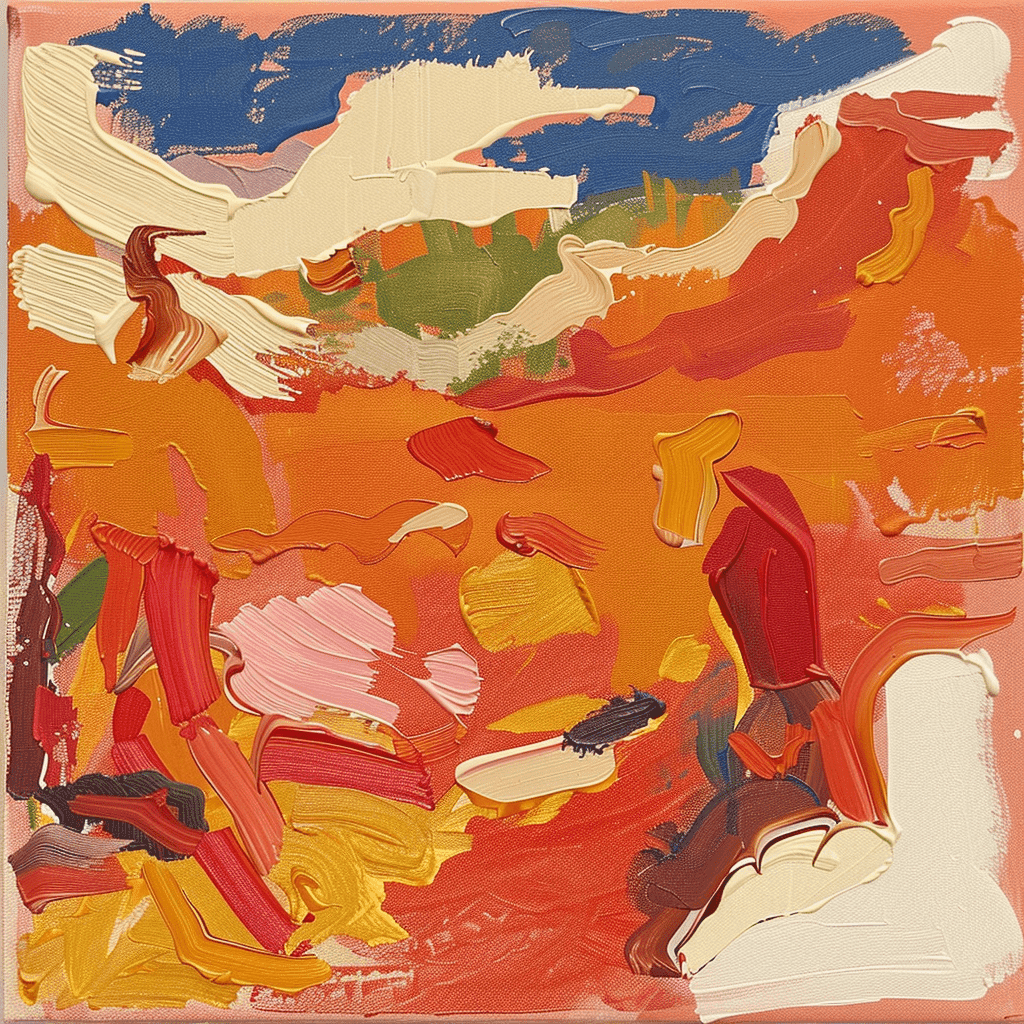 background painting representing Plum Japonais