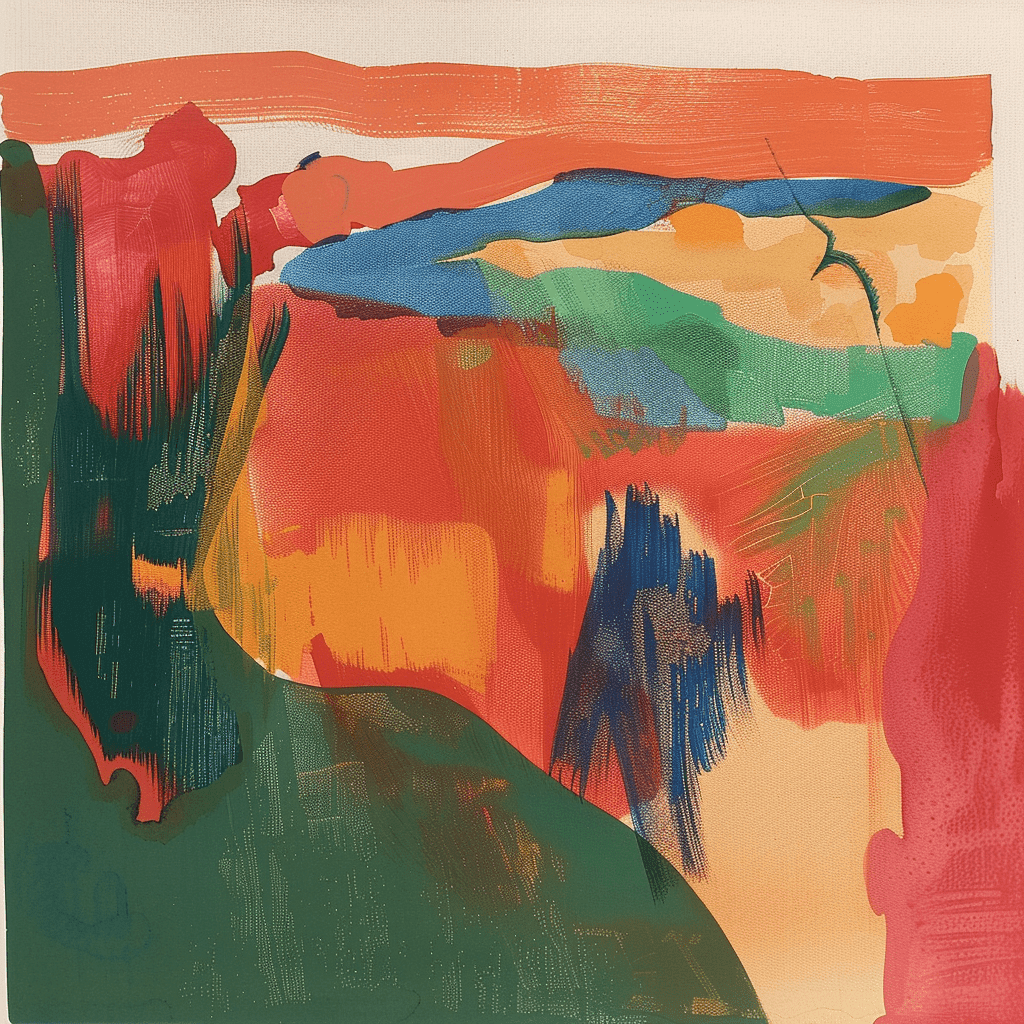 background painting representing Oud Wood