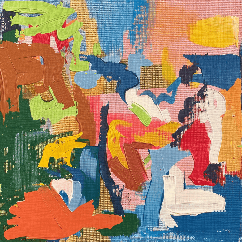 background painting representing For Men