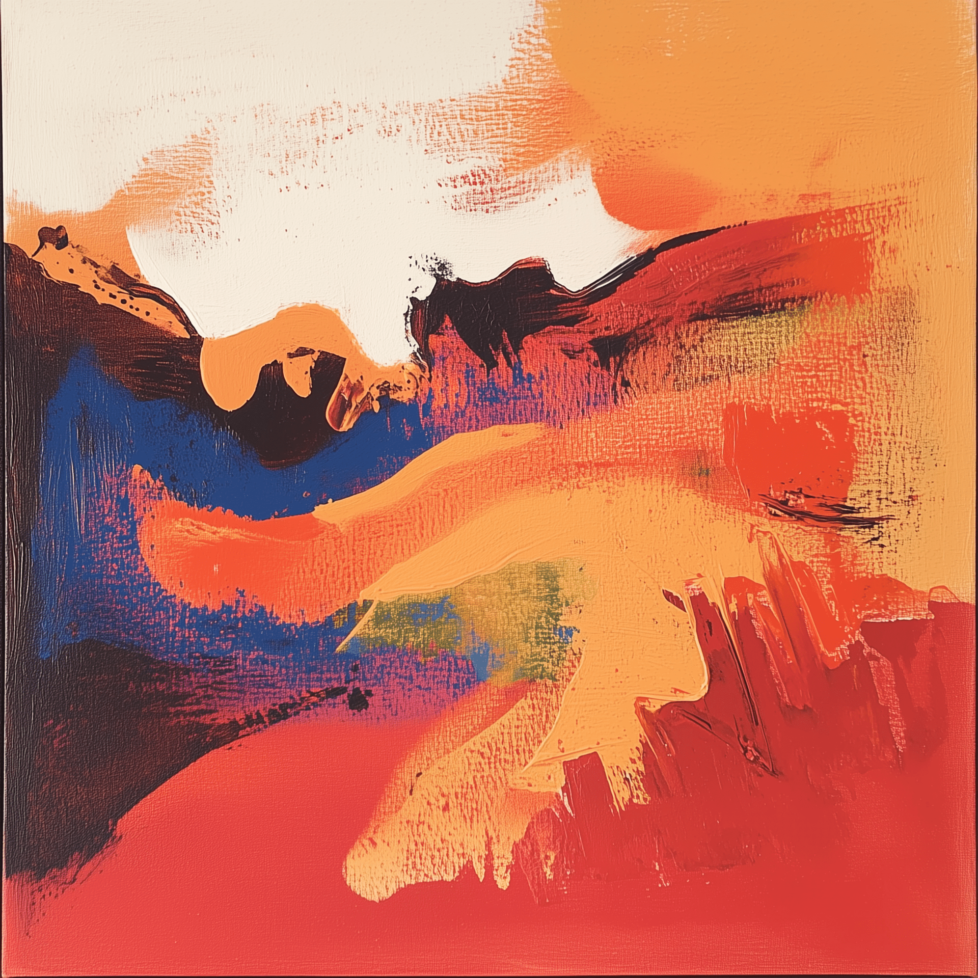 background painting representing Bitter Peach