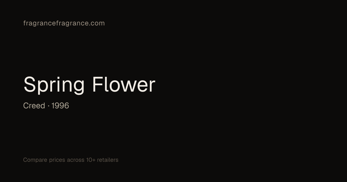 Spring Flower by Creed | Fragrance Fragrance